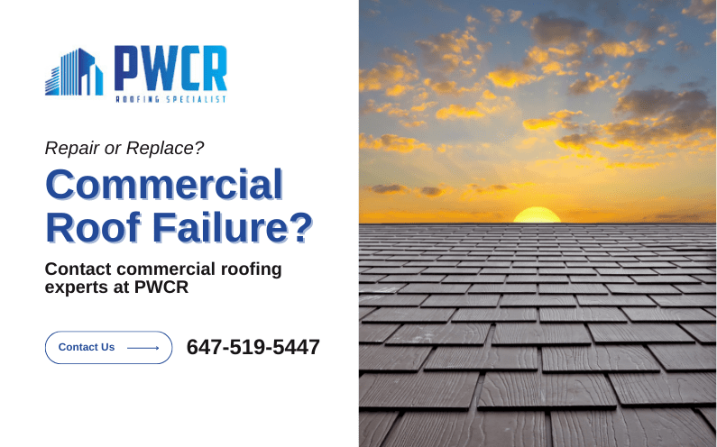 Commercial Roof Failure? Repair or Replace?