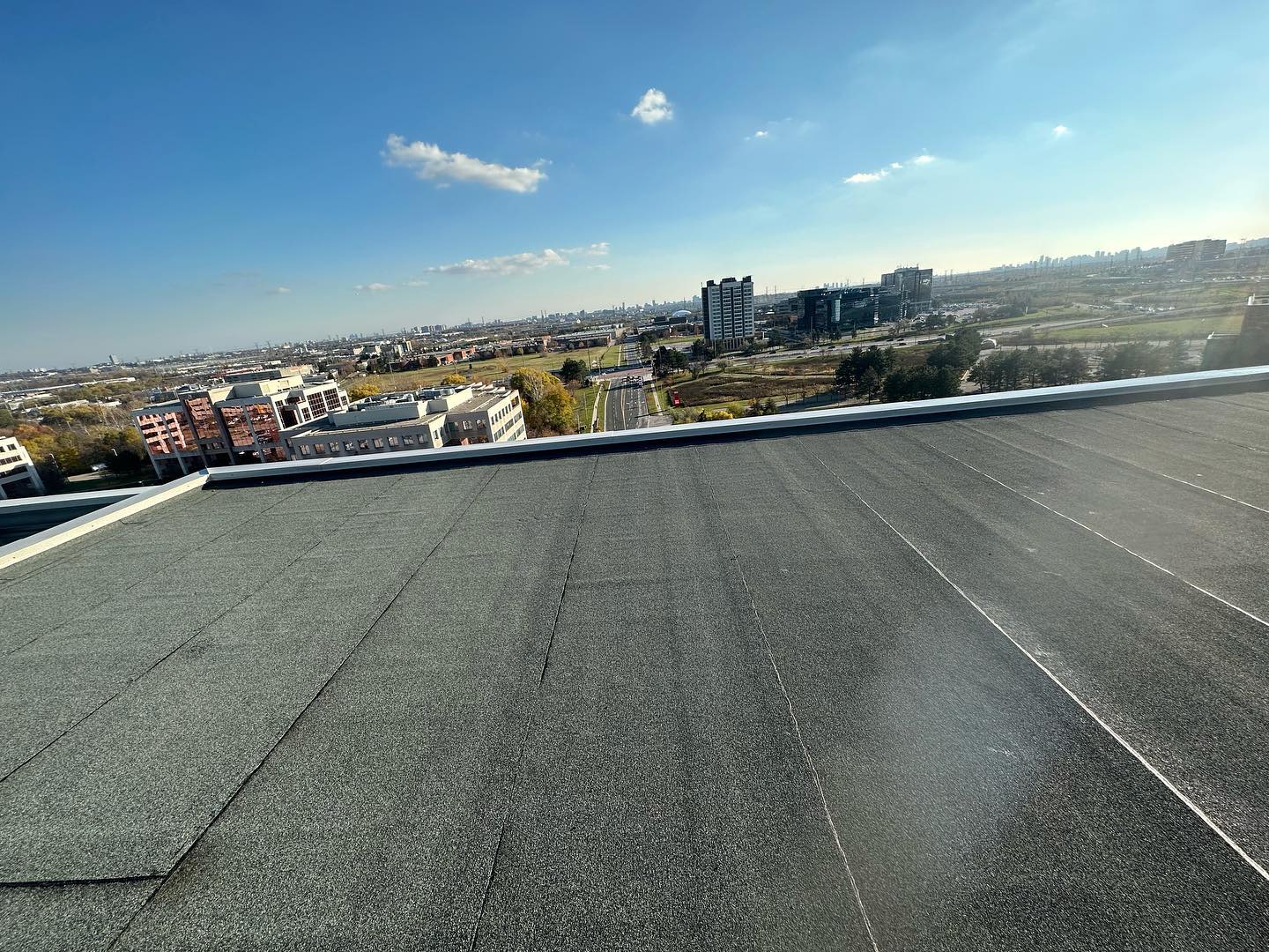 commercial flat roofing in Toronto