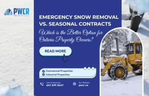 Emergency vs. Seasonal Snow Removal in Ontario