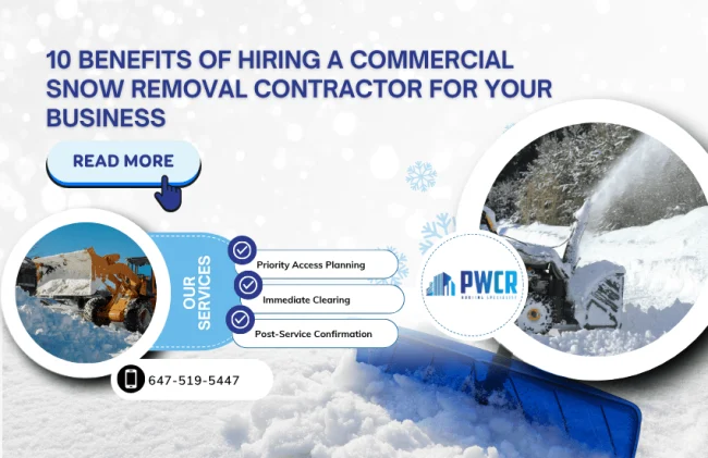 Hiring Commercial Snow Removal Contractor