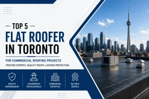 Top 5 flat roofers in Toronto for commercial roofing projects